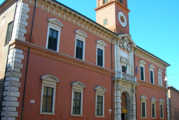 Palazzo Paradiso -  Ariostea Bibliothek
