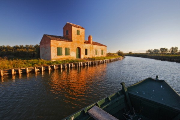 Area of the Po Delta Park - Comacchio lagoons - Stazione 3