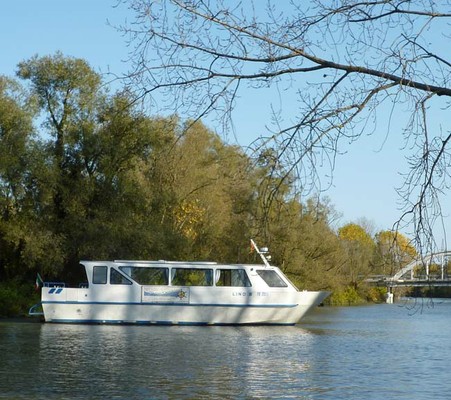 En motonave, una excursion por el Delta del Po