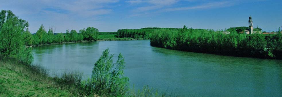 Berra, sur le bord du Pô