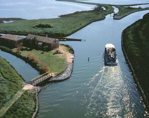 Valli di Comacchio: parcours en barque entre histoire et nature