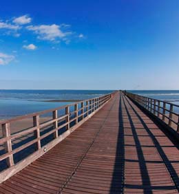 Lidi di comacchio jetty