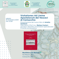 Presentazione del libro Visitationes ad Limina Apostolorum dei Vescovi di Comacchio