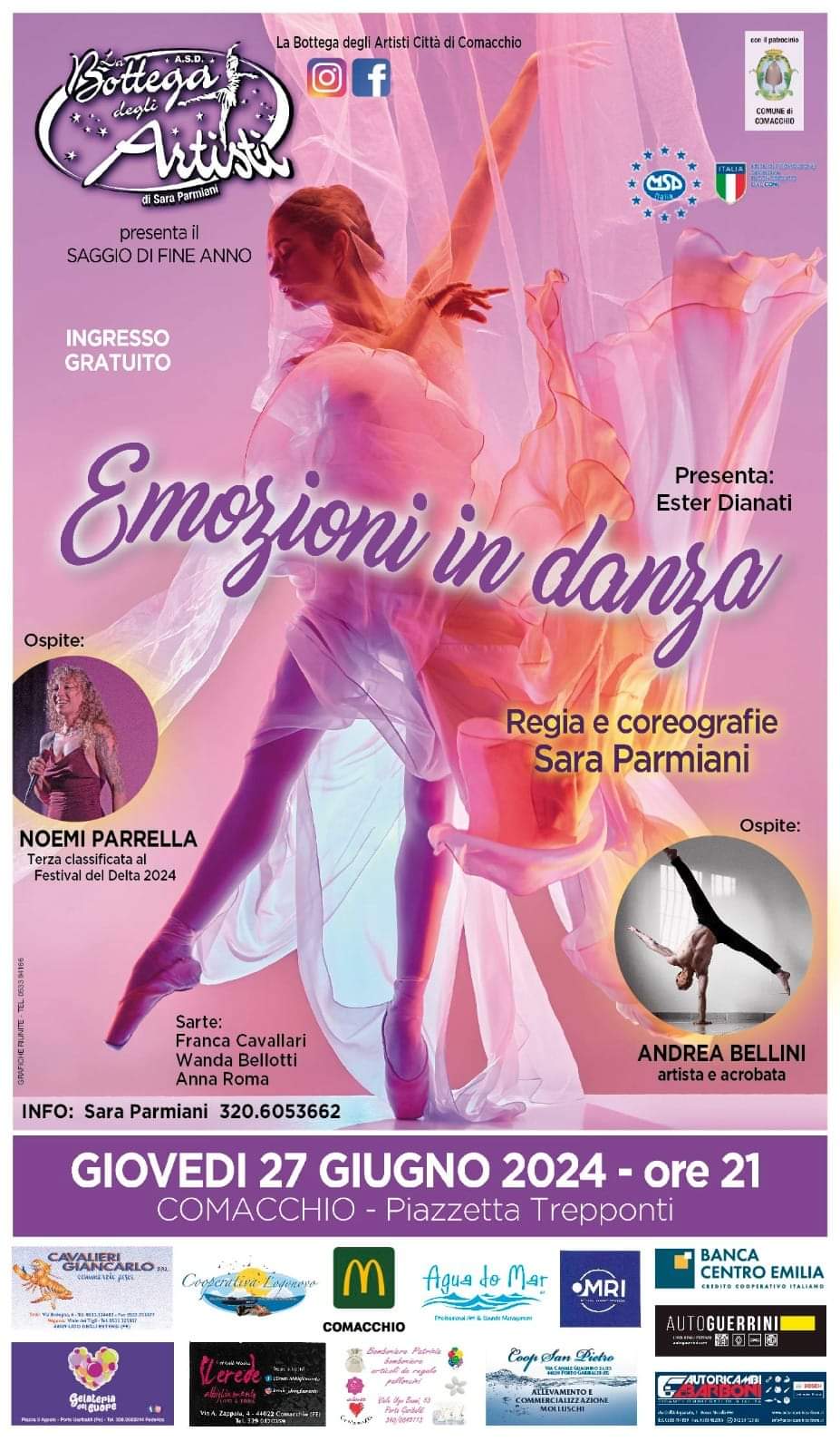 Locandina Saggio 2024