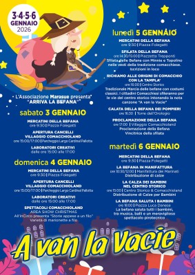 Locandina A Van la Vacie 2026