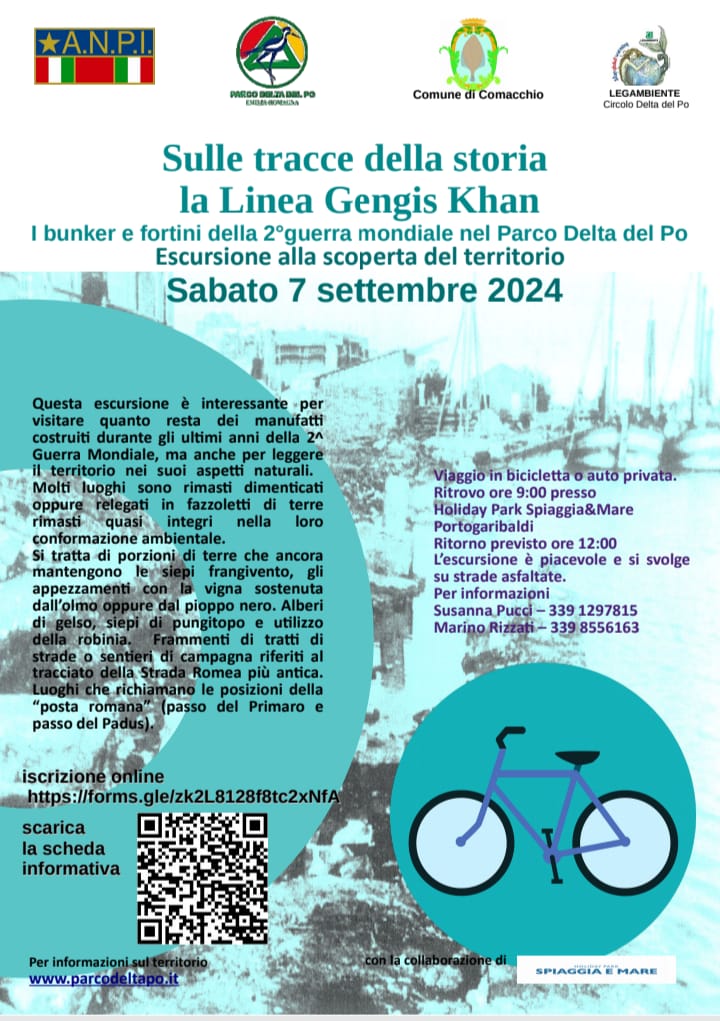Sulle tracce della storia: la linea di Gengis Khan, i bunker e i fortini della II guerra mondiale nel Parco del Delta del Po