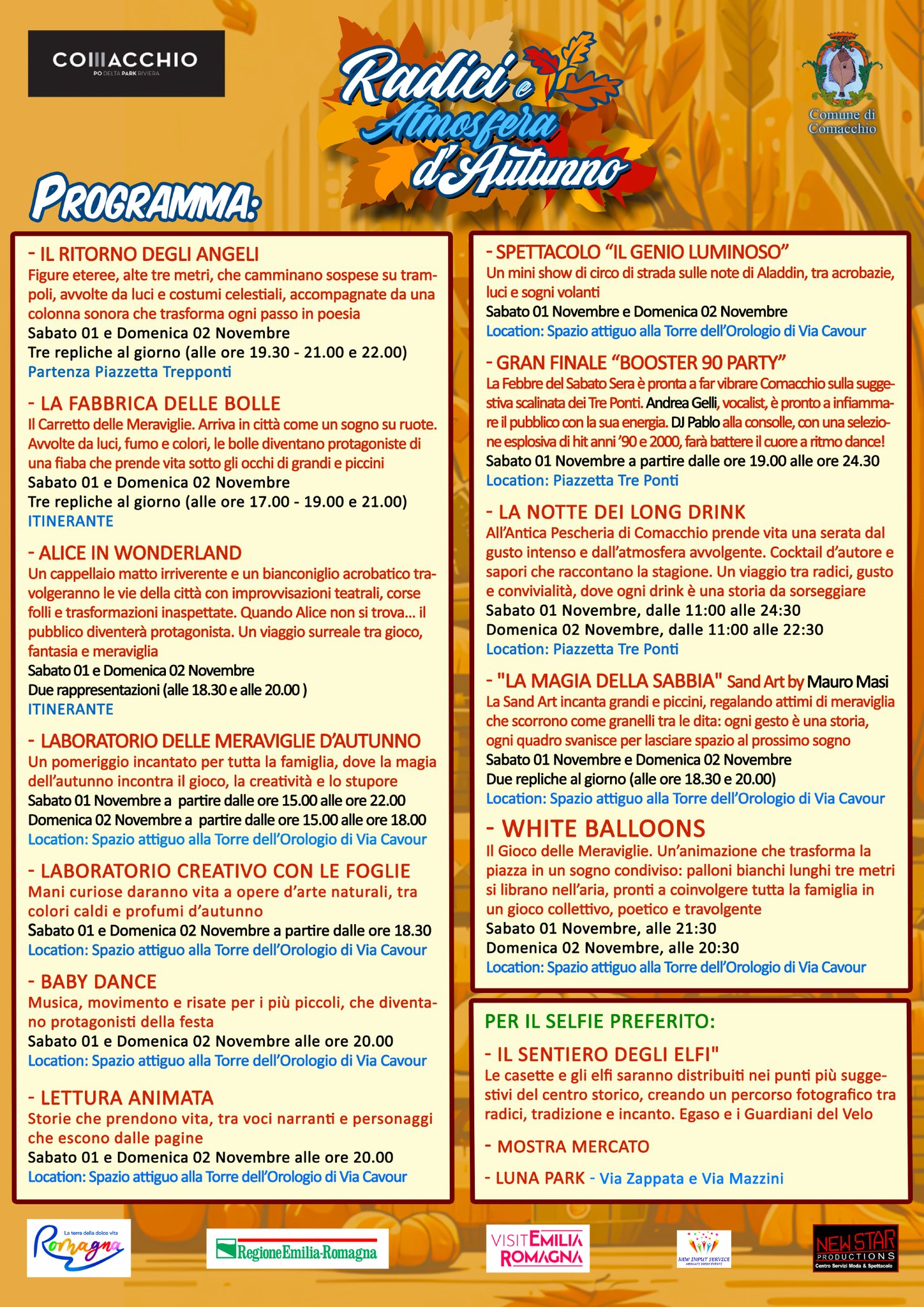 Programma Atmosfere d'autunno 