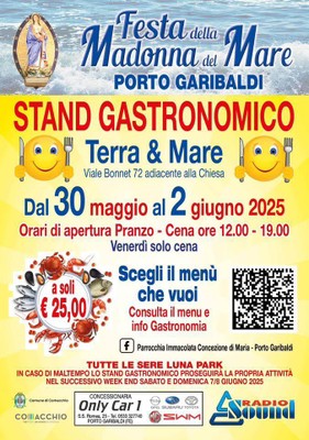 Locandina Festa Madonna del Mare 