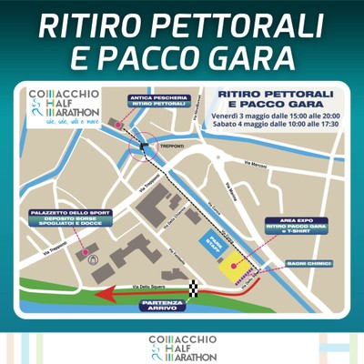Ritiro Pettorali e Pacco gara - Half Marathon 2024