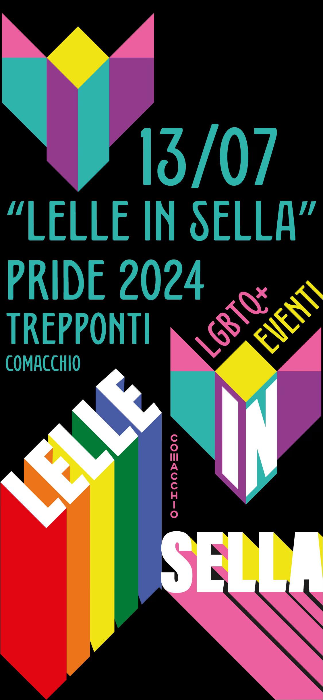 Locandina Lelle in sella 2024