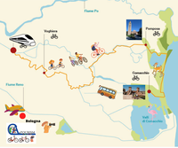 Mappa con Itinerario giornaliero 